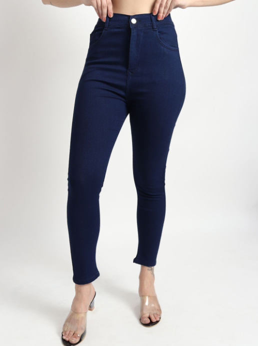 Women Slim Fit High-Rise No Fade Stretchable Jeans
