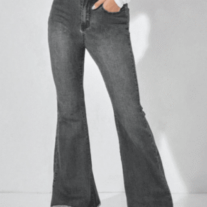 Women Bootcut High-Rise Clean Look Light Fade Stretchable Jeans