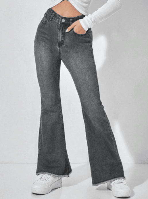 Women Bootcut High-Rise Clean Look Light Fade Stretchable Jeans
